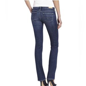 AG Adriano Goldschmied The Ballad Slim MidRise Bootcut Med Wash Blue Jeans 29R